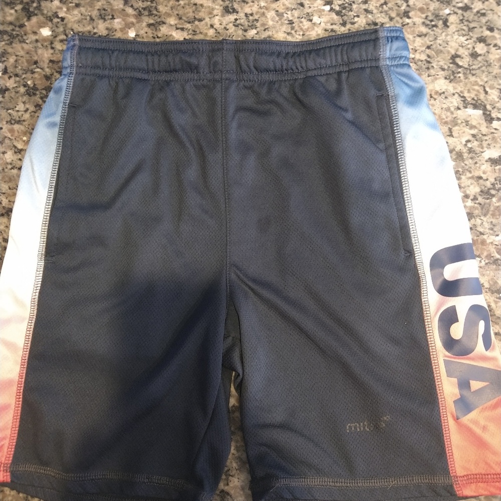 Boys size 10/12 medium shorts Navy